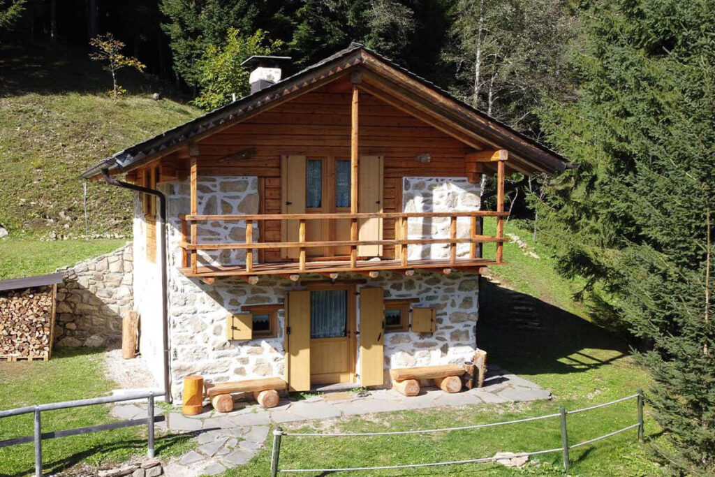 baita in affitto in trentino - chalet al mus è la soluzione per la tua vacanza