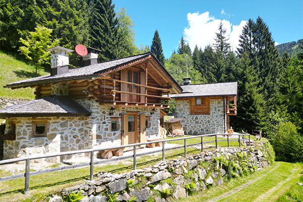 chalet al medan ideale per vacanze in montagna in Trentino